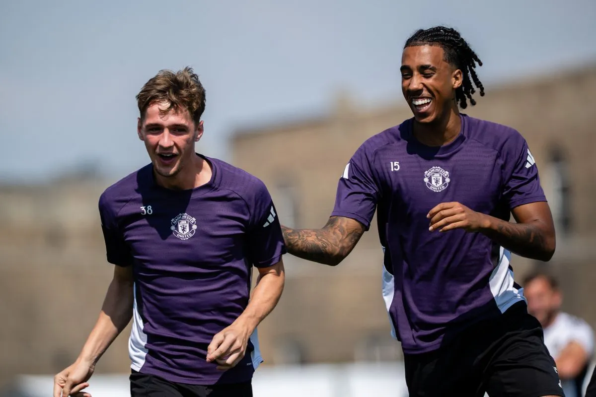 ปีศาจแดง ใส่ชื่อดาวรุ่งจากอคาเดมีฝึกซ้อมชุดใหญ่เตรียมพบ อาร์เซนอล ศึก พรีเมียร์ลีก