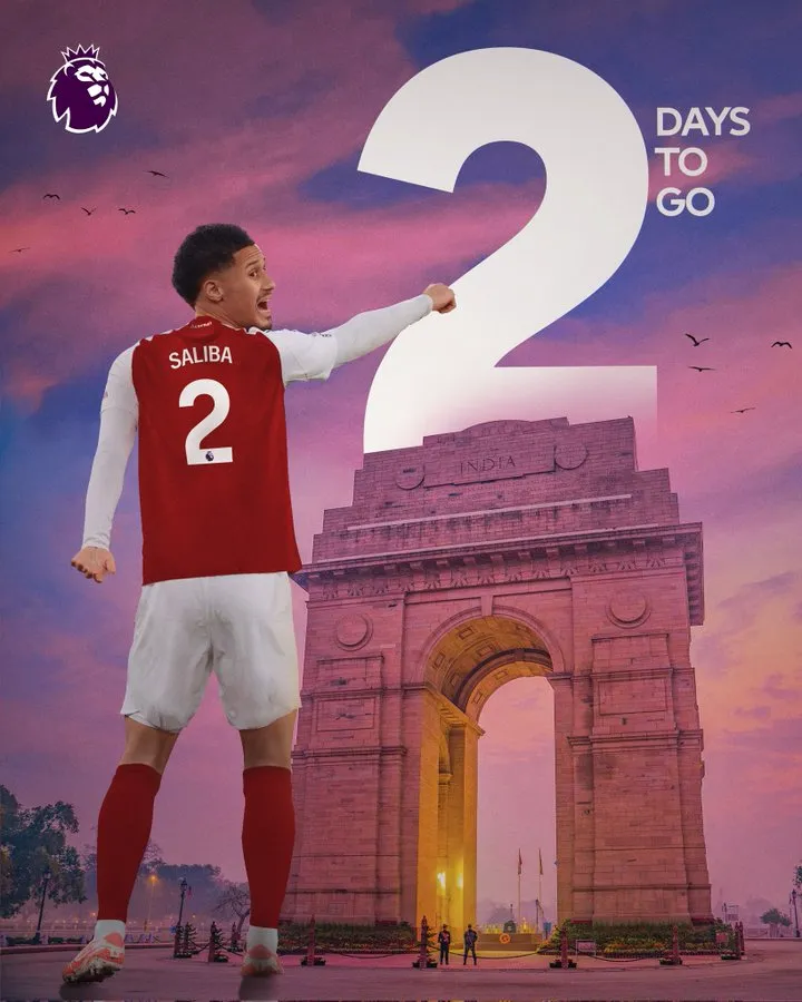 แฟนบอลทำรูป ซาลิบา ล้อ ปืนใหญ่ ได้รองแชมป์ พรีเมียร์ลีก