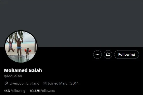 ซาลาห์ ลบการอ้างอิงถึงลิเวอร์พูลใน X หลังเกมแชมเปี้ยนส์ลีกที่ชนะ