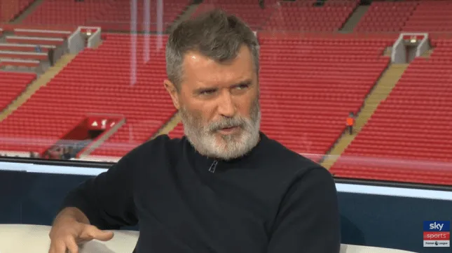 Roy Keane speaking before Man Utd beat Liverpool
